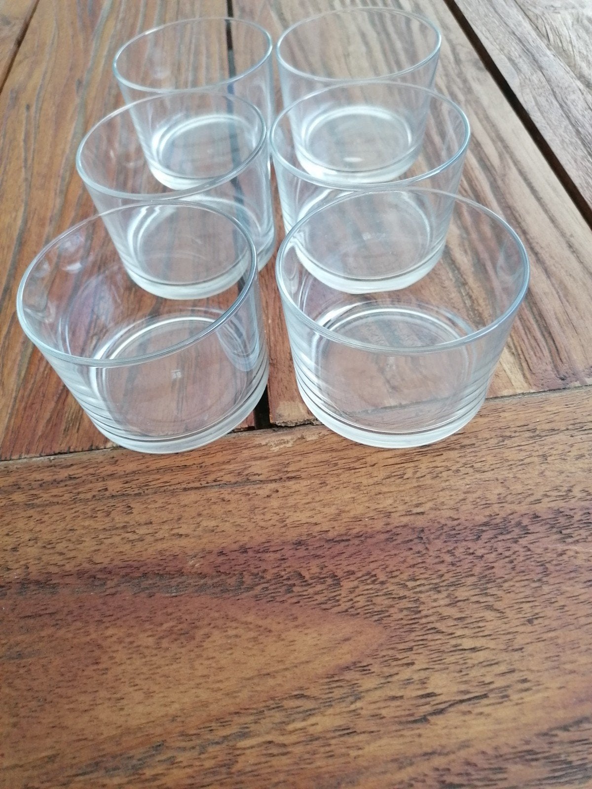 6 aperitief glaasjes, Ophalen, Zo goed als nieuw, Overige typen
