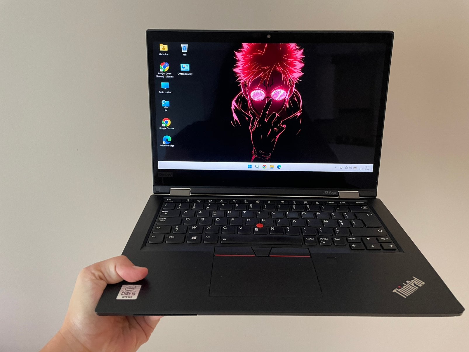 Lenovo 13,3 pouces avec écran tactile - Intel Core i5/256 Go, Informatique & Logiciels, Ordinateurs portables Windows, Avec écran tactile