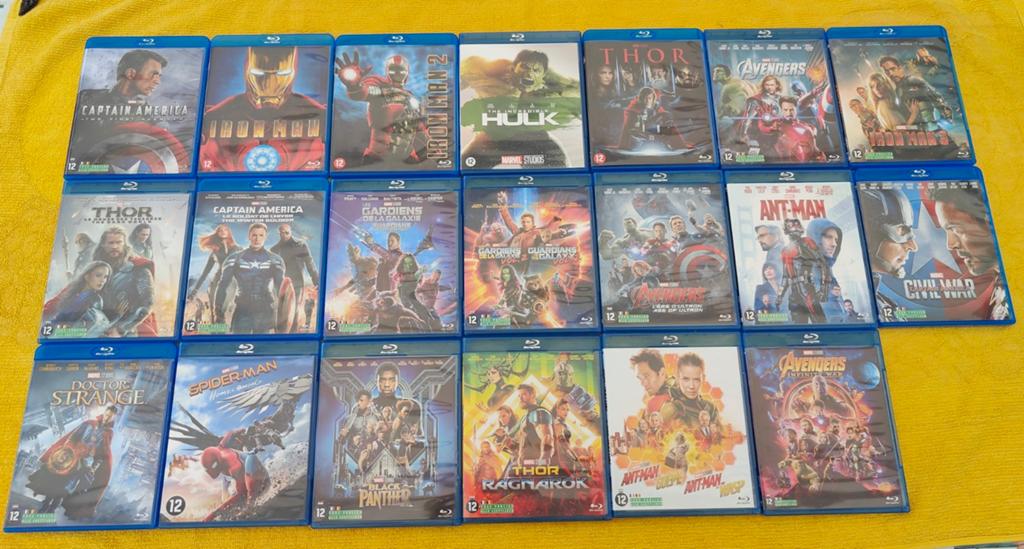 Marvel/X-Men films blu-ray disc's, Cd's en Dvd's, Ophalen of Verzenden, Zo goed als nieuw