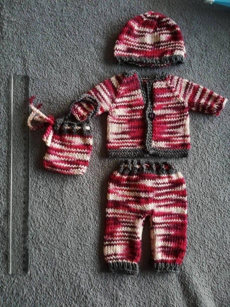 Poppenkleertjes in katoen, ook voor jongenspop, nieuw, Hobby en Vrije tijd, Ophalen of Verzenden, Nieuw, Breien, Naald
