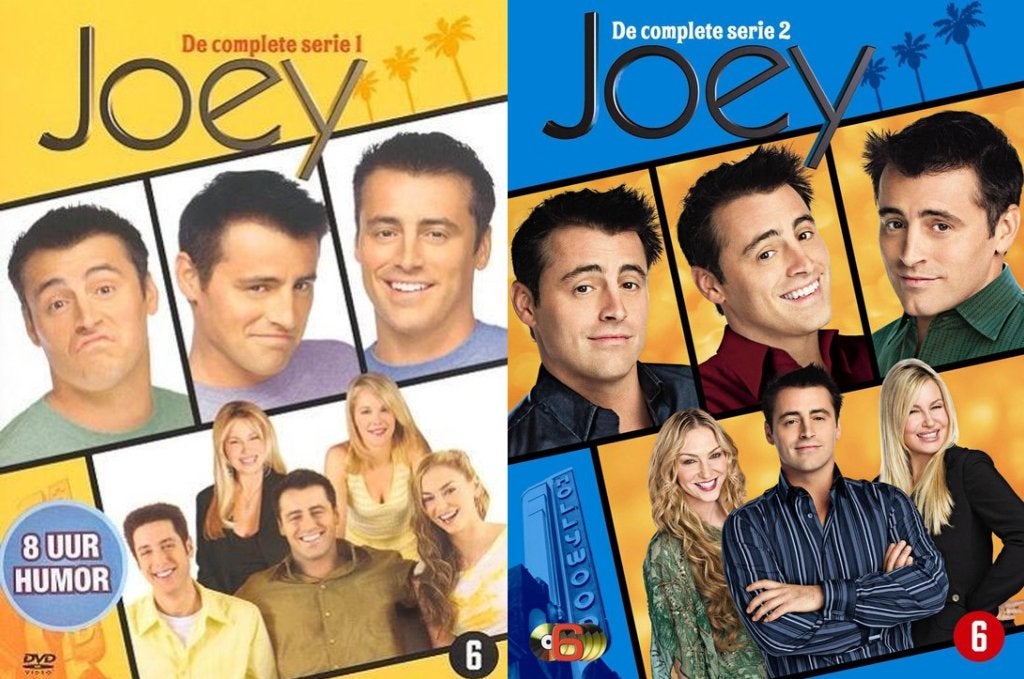 Joey Seizoen 1+2 (9xDVD SET) De Complete TV-Serie - Friends, CD & DVD, Saison 1, Enlèvement ou Envoi, Anglais, Comédie