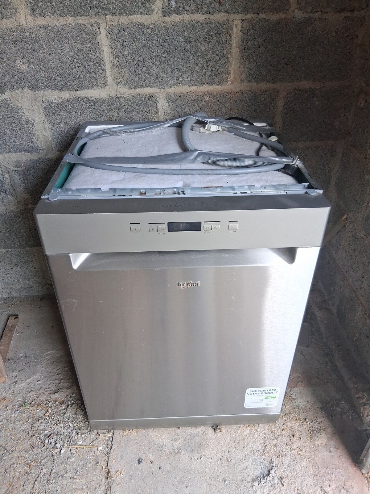 lave vaisselle wirpool, Electroménager, 85 à 90 cm, Encastré, Programme court, Enlèvement