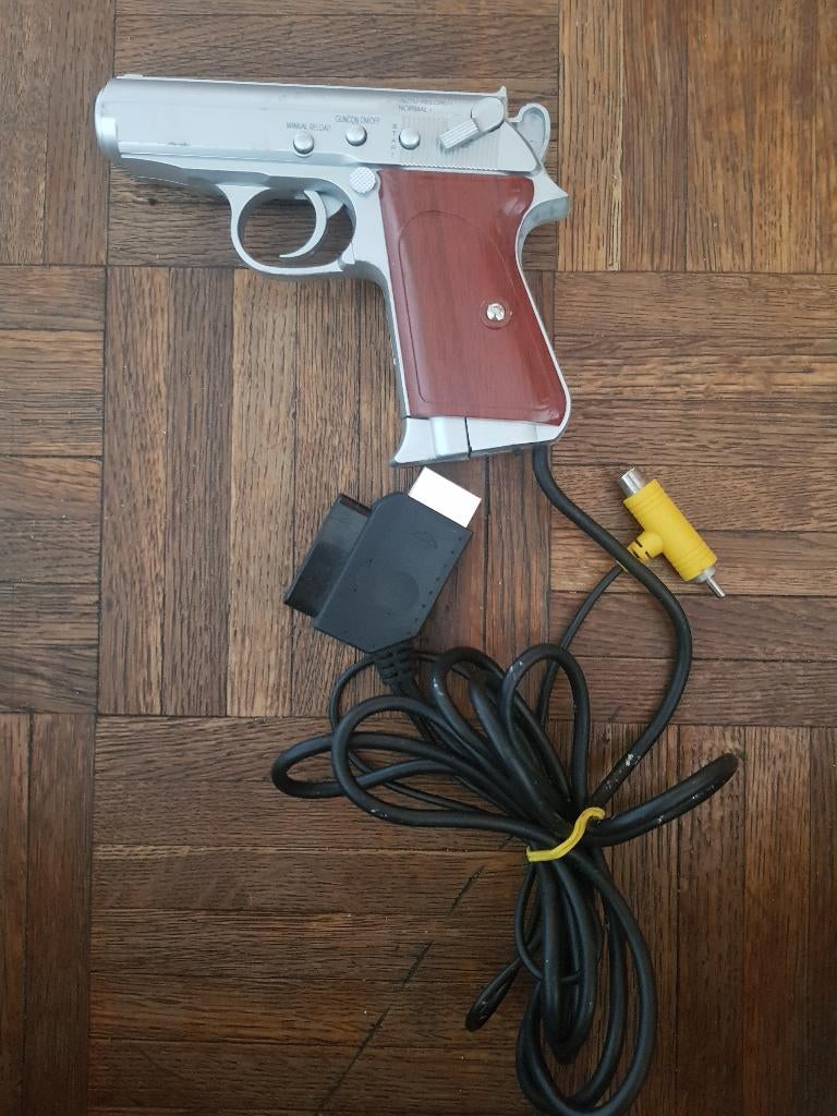 Lightgun Playstation, Enlèvement, Utilisé, Pistolet, PlayStation 1
