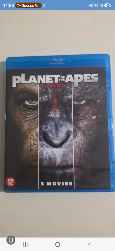 BR - Planet of the apes trilogie boxset, CD & DVD, Blu-ray, Enlèvement ou Envoi, Anglais, Coffret, Néerlandais