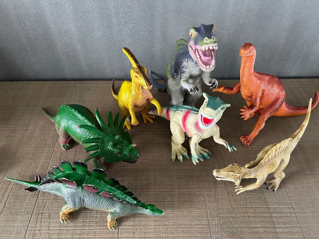 Grote Dino’s 7 stuks, Enfants & Bébés, Jouets | Figurines, Enlèvement ou Envoi, Comme neuf