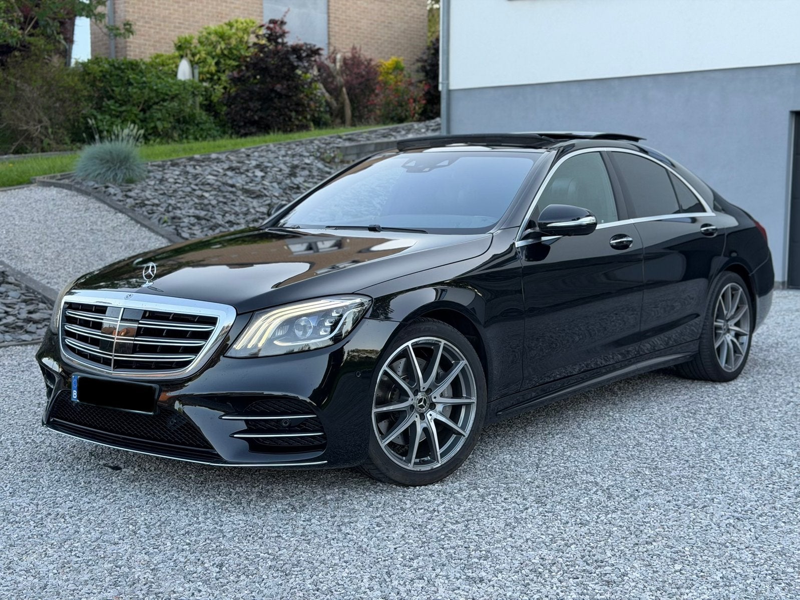 MERCEDES S350d 286ch Pack-Amg 2019 Euro6b, Auto's, Euro 6, Zwart, Leder, Diesel