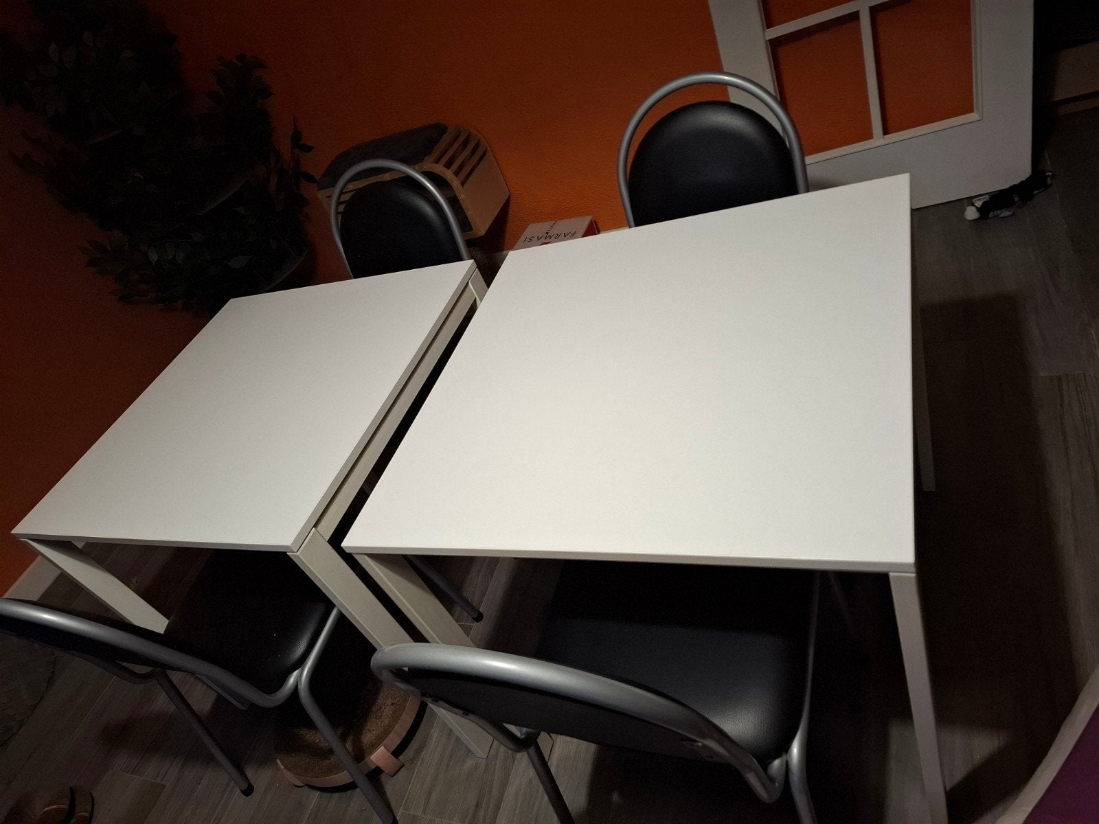 1 eettafel, Huis en Inrichting, Ophalen, Gebruikt, 50 tot 100 cm, Vierkant