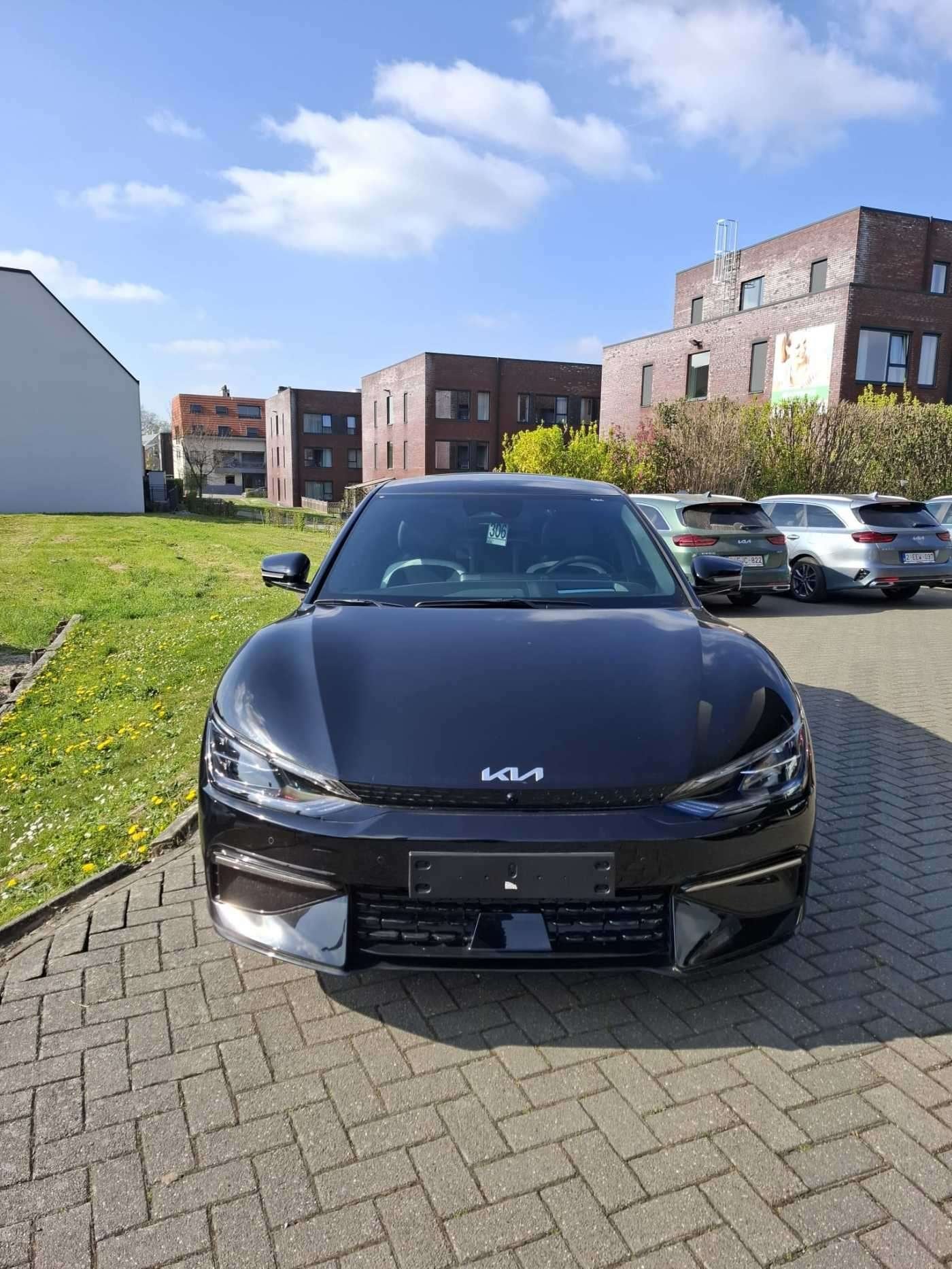 Kia Ev6 77.4 kWh RWD GT Line (année de construction 2024), Autos, Kia, Cuir, Achat, Entreprise, Noir