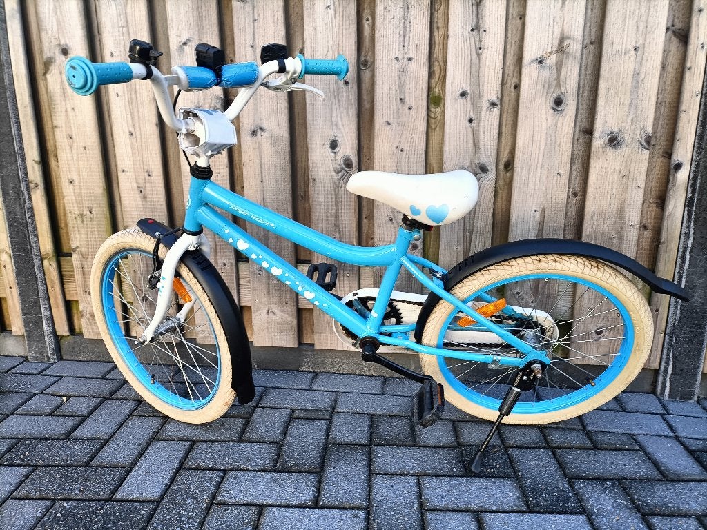 Kinderfiets voor meisje - Wielmaat: 20 INCH, Fietsen en Brommers, Ophalen, Gebruikt, Terugtraprem, 16 tot 20 inch