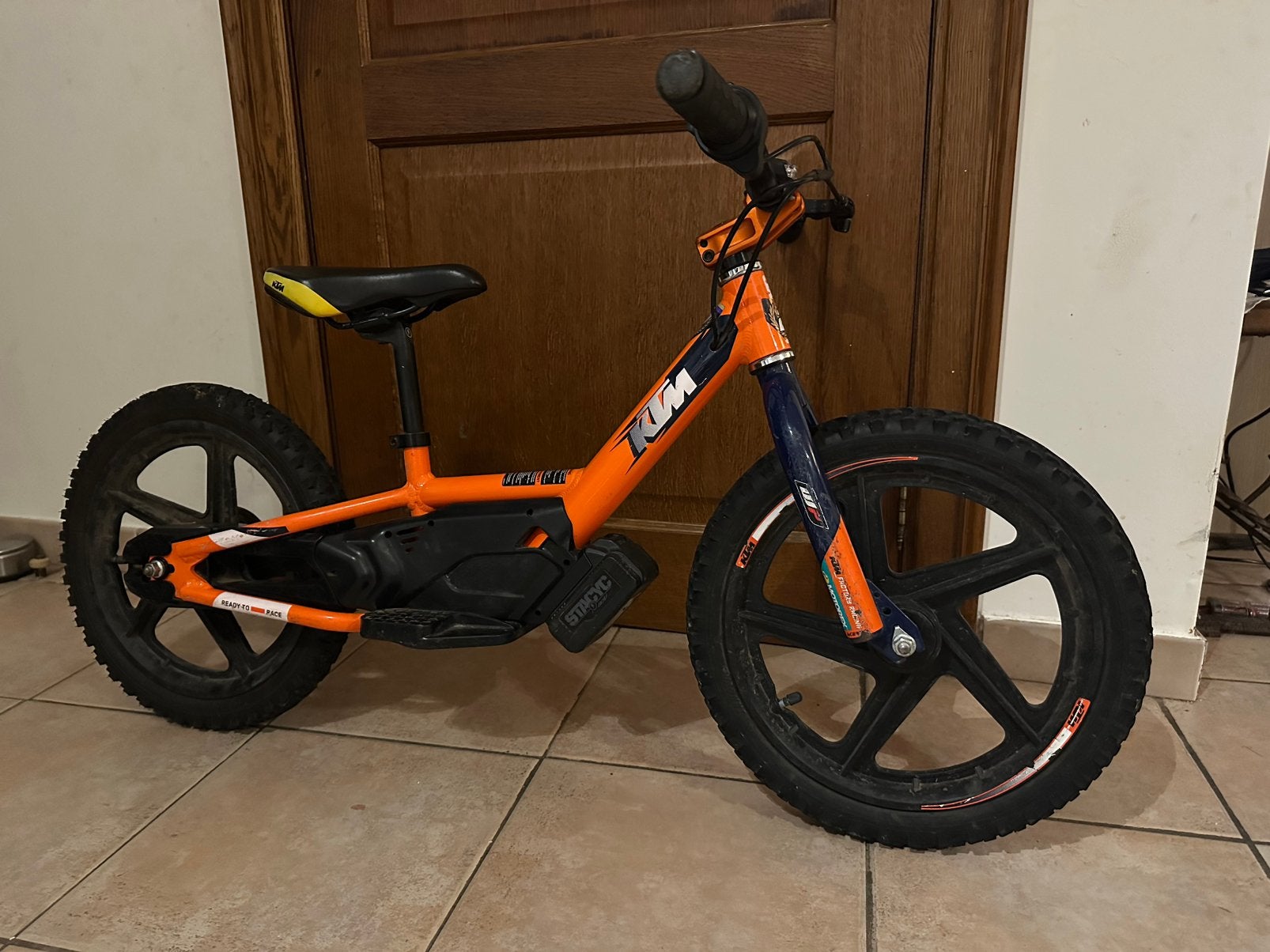 Draisienne electrique Ktm sx-e 1.16 stacy c 16 pouce, Enlèvement, Utilisé, Vélo d'équilibre