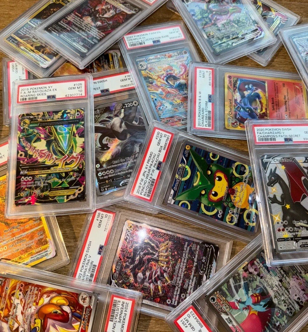 Gezocht: Pokémon Slabs (PSA / Beckett) – Regio Oostende, Enlèvement ou Envoi, Comme neuf