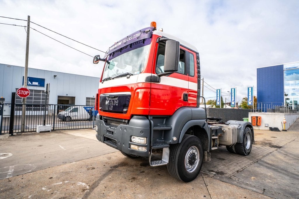 MAN TGS 18.440 BLS 4x4 (+cardan), Rouge, Achat, Entreprise, Boîte manuelle