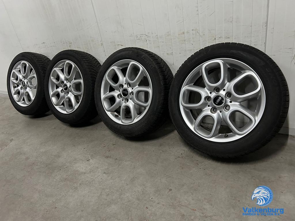 6mm! Originele Mini Cooper One SE F55 F56 F57 Style 494 16 i, Pneus et Jantes, Pneus hiver, 16 pouces, Véhicule de tourisme