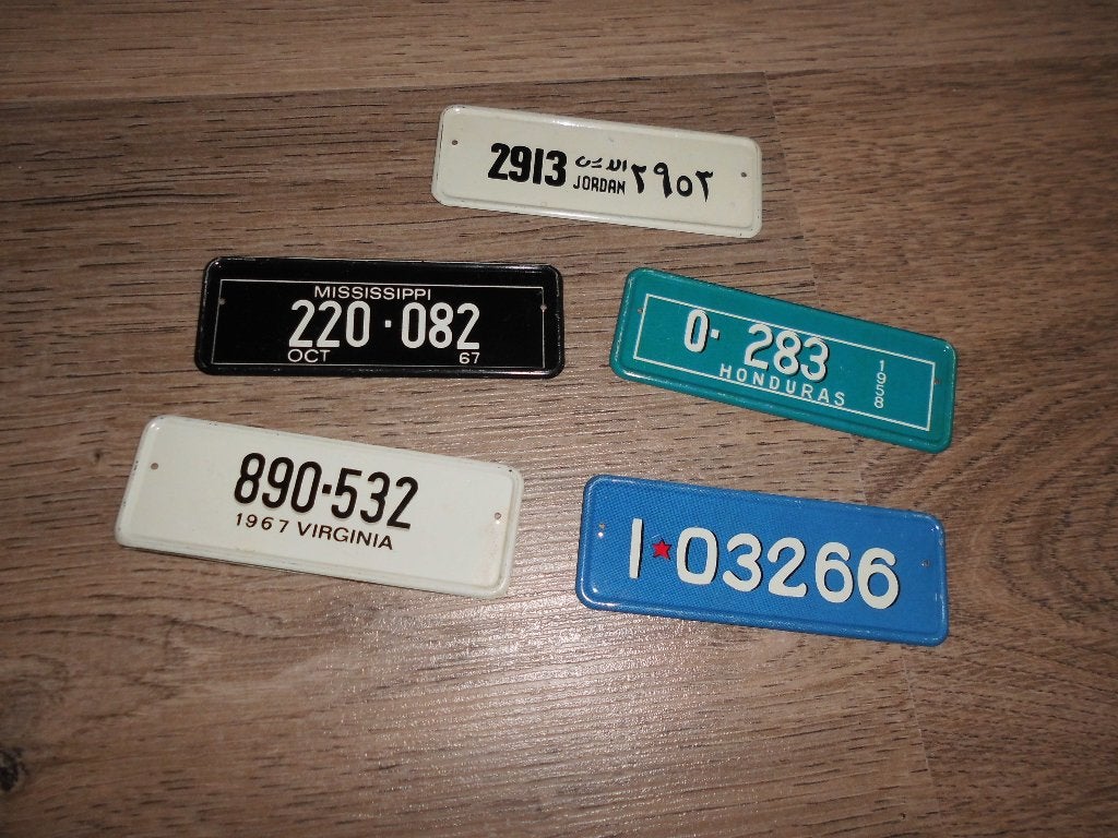 lot de 5 petites plaques publicitaires LA VACHE QUI RIT, Collections, Enlèvement ou Envoi