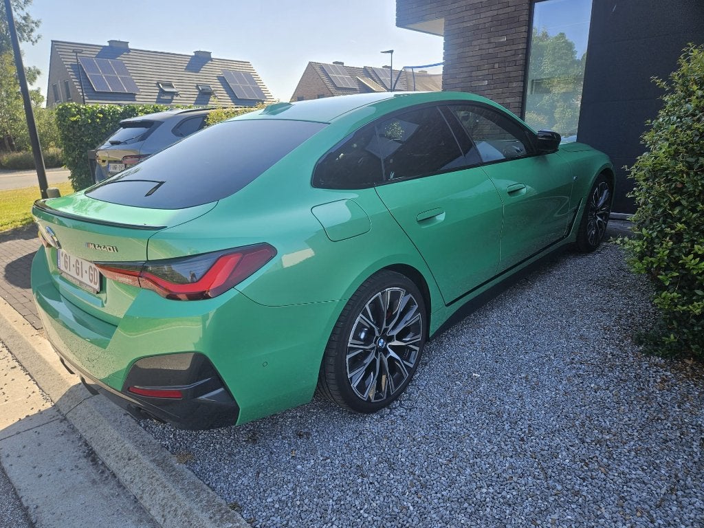 BMW 420iA Gran Coupé, Autos, Cuir et Alcantara, Noir, Automatique, Particulier
