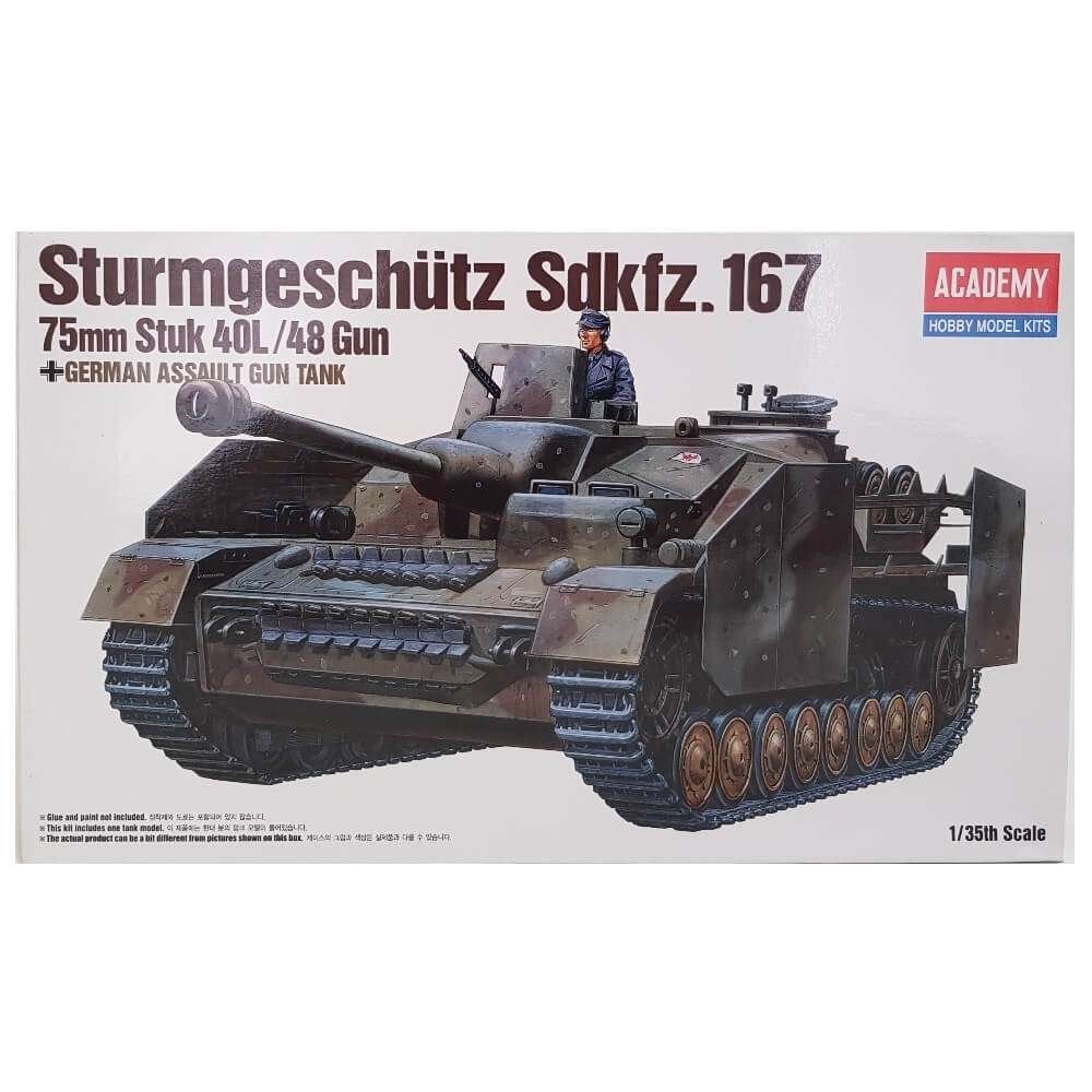 ACADEMY 13235 STURMGESCHUTZ sdkfz. 167 échelle 1/35, Hobby & Loisirs créatifs, Modélisme | Voitures & Véhicules, Neuf, Autres marques