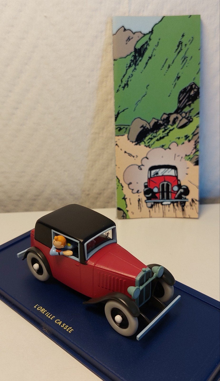 KUIFJE Atlas auto 1/43 'De spider coupé' 💫, Ophalen of Verzenden, Kuifje, Nieuw, Beeldje of Figuurtje