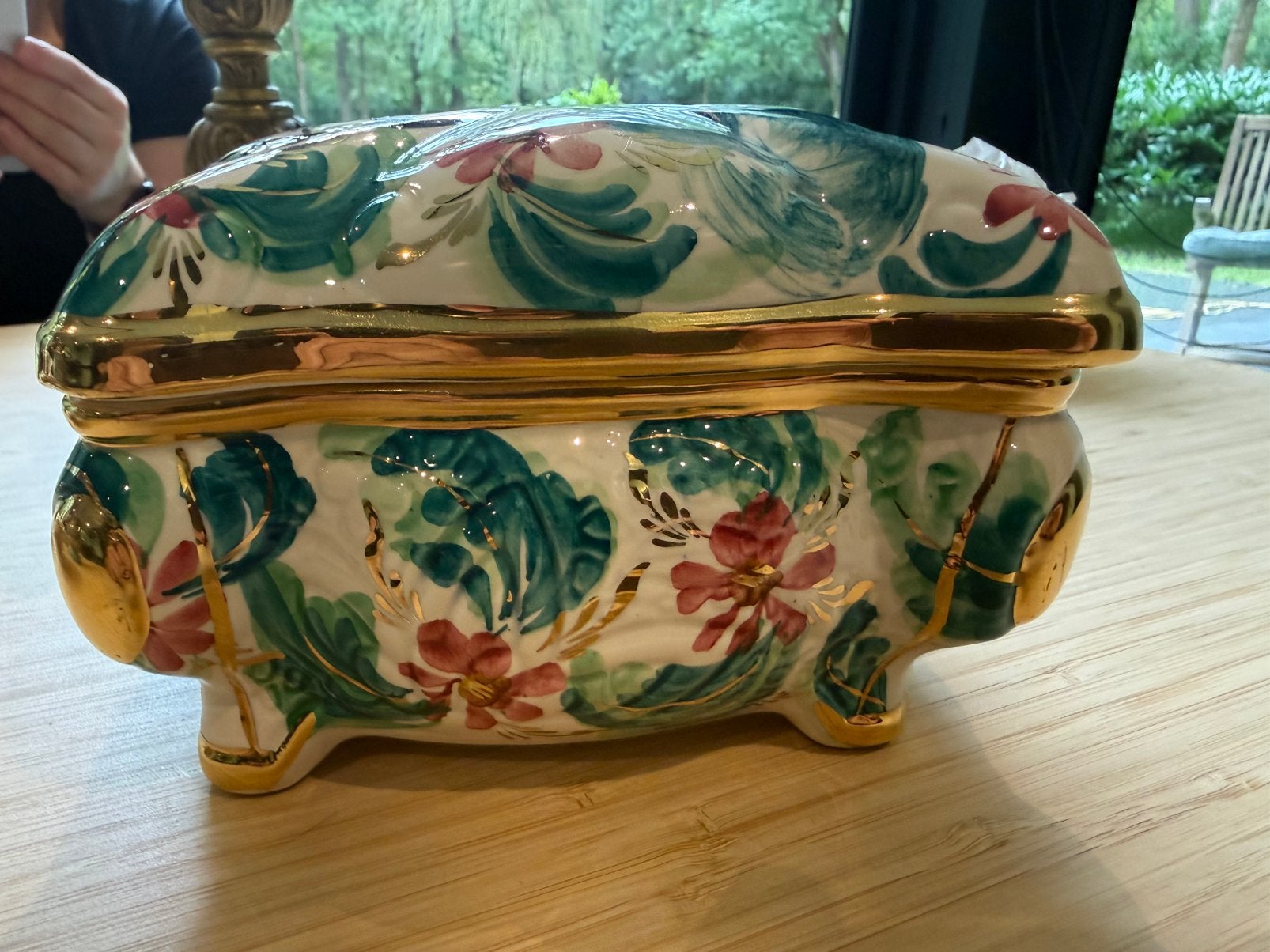 Bonbonnière vintage H. Bequet Quaregnon n 294, Envoi