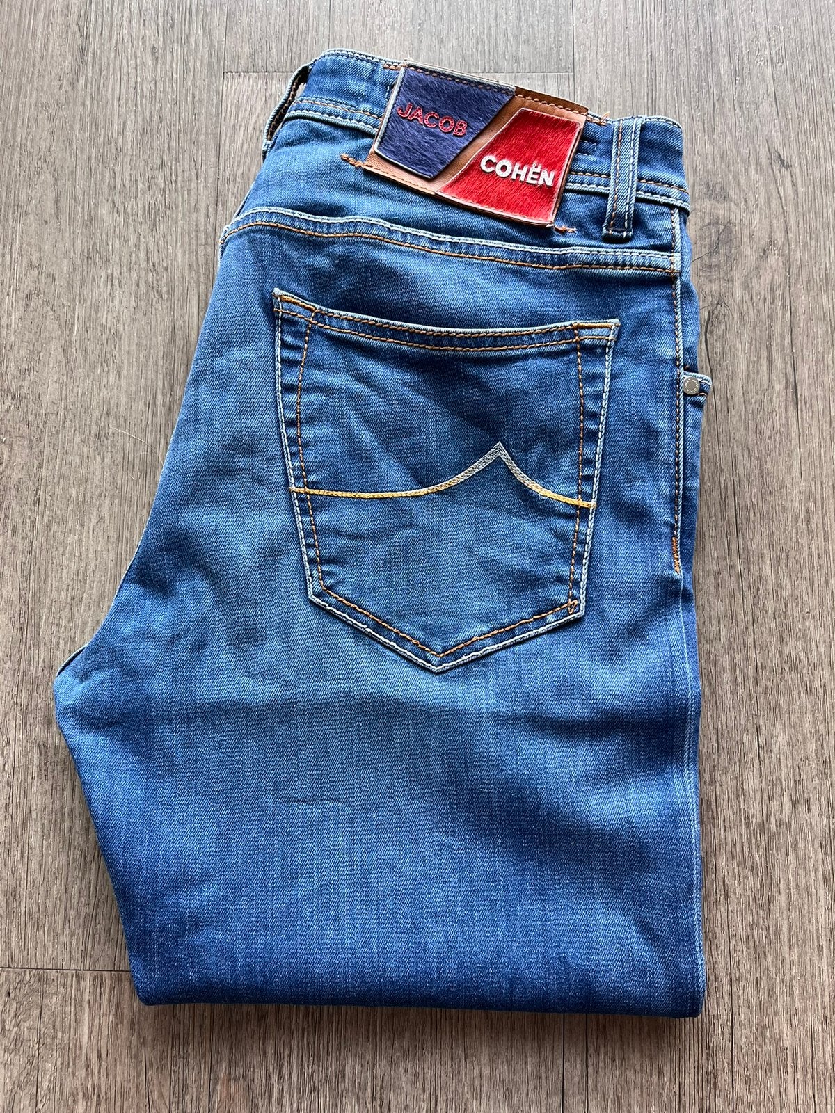 Jacob Cohen jeans size 33 type Nick slim originele lengte, Blauw, Ophalen of Verzenden, Zo goed als nieuw, Jacob COHËN