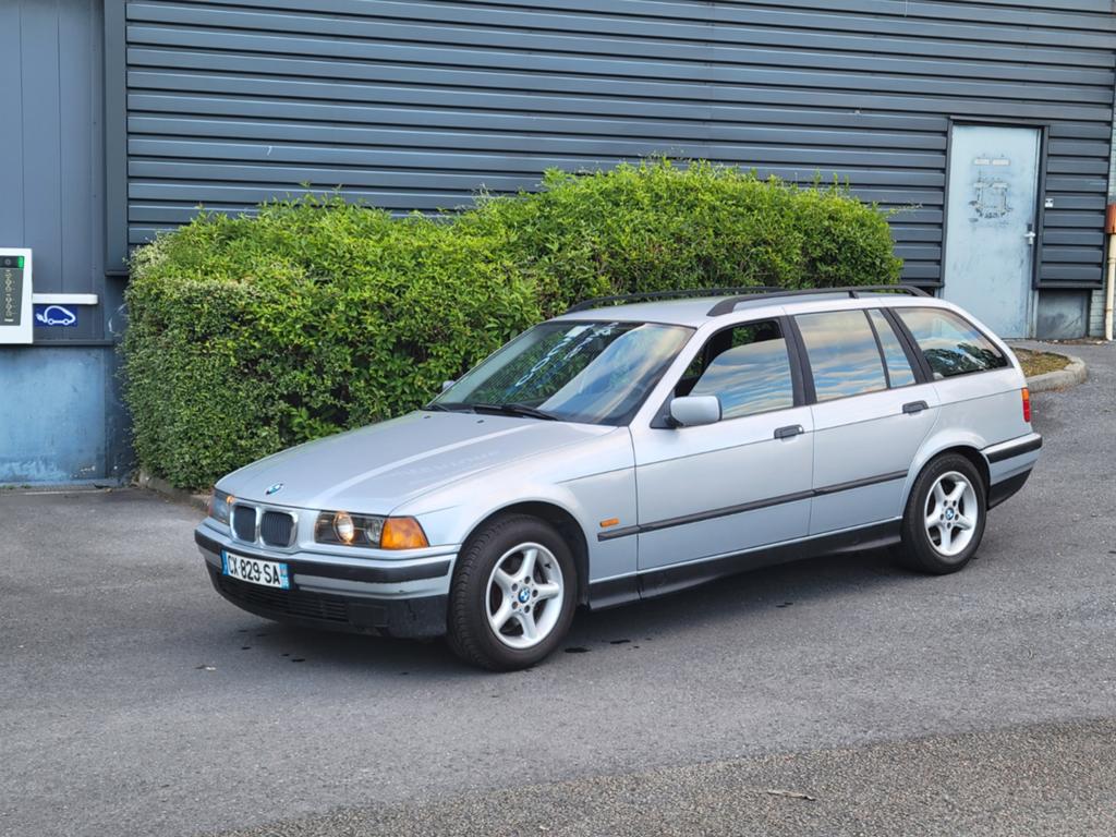 BMW 318i touring E36 LPG, Autos, BMW, Particulier, Essence, Gris, Enlèvement