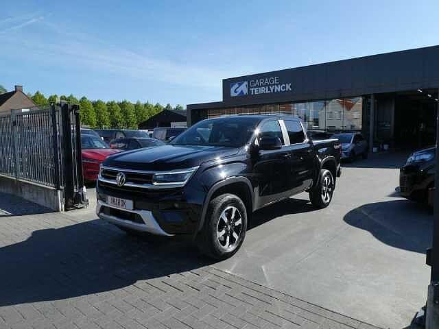 Volkswagen Amarok 2.0D 205pk Automaat Style 4x4 Rolluik, Automaat, 1995 cc, Zwart, Bedrijf
