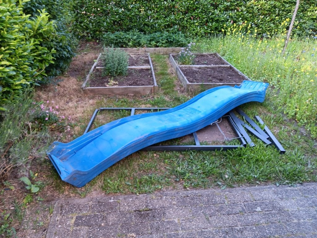 schuifaf, Enlèvement, Utilisé, Toboggan