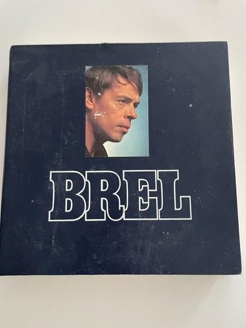 VERZAMELBOX 8 vinyl langspeelplaten Jacques Brel+tekstboek, Cd's en Dvd's, Vinyl | Overige Vinyl, Overige formaten, Ophalen of Verzenden