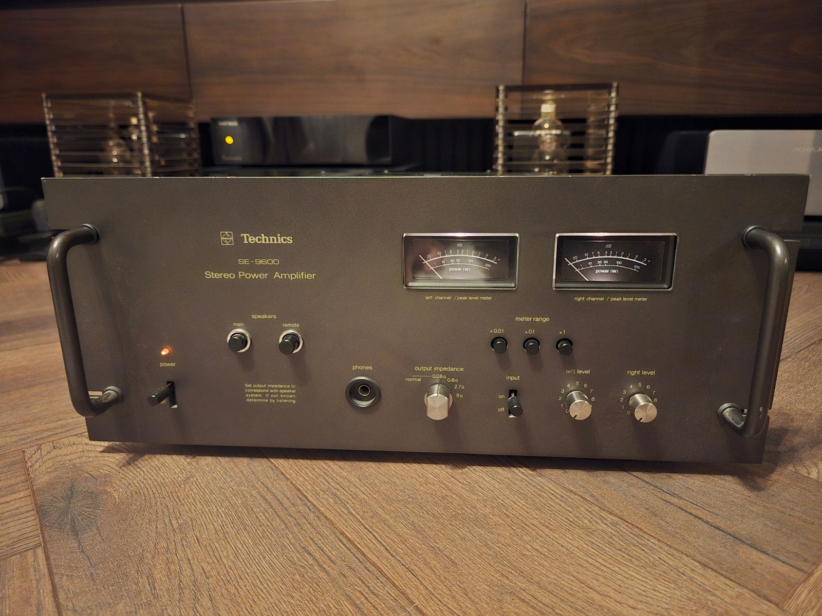 Technics Se9600, Enlèvement