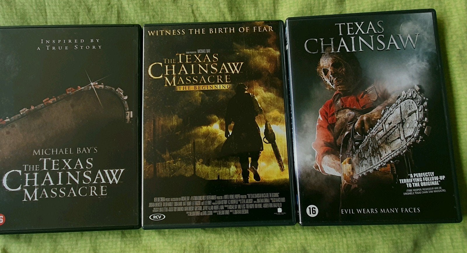 horror dvd's the texas chainsaw, Ophalen, Nederlands, Nederlands