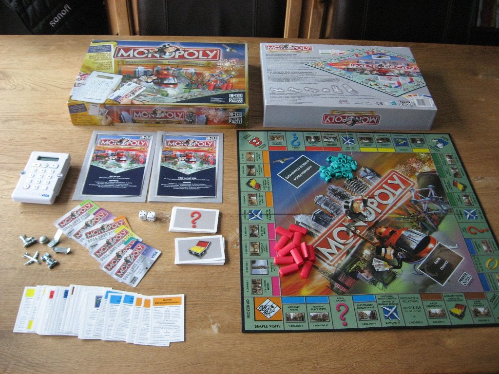 Monopoly Elektronische Editie Parker, Hobby en Vrije tijd, Vijf spelers of meer, Ophalen of Verzenden, Nieuw, Parker