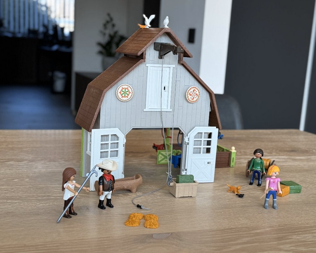 PLAYMOBIL Spirit Schuur met Lucky, Pru en Abigail - 70118, Ophalen, Gebruikt, Complete set