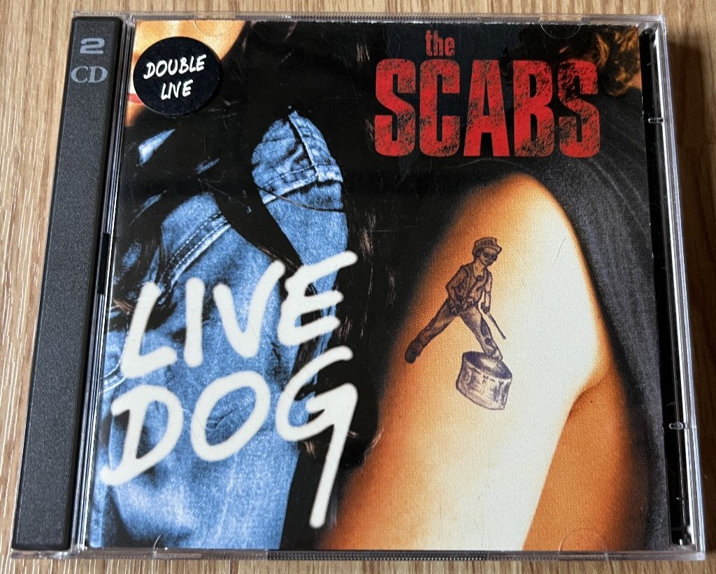 2CD the Scabs - Live Dog, Ophalen of Verzenden, Zo goed als nieuw