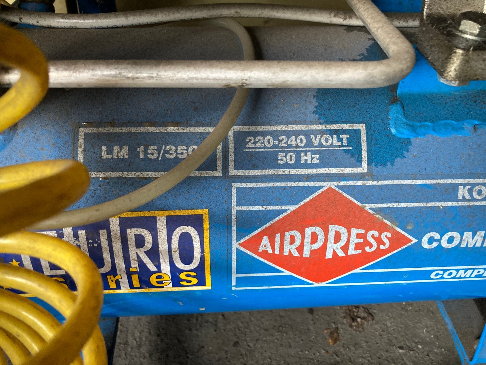 Compressor, Doe-het-zelf en Bouw, Ophalen, Gebruikt