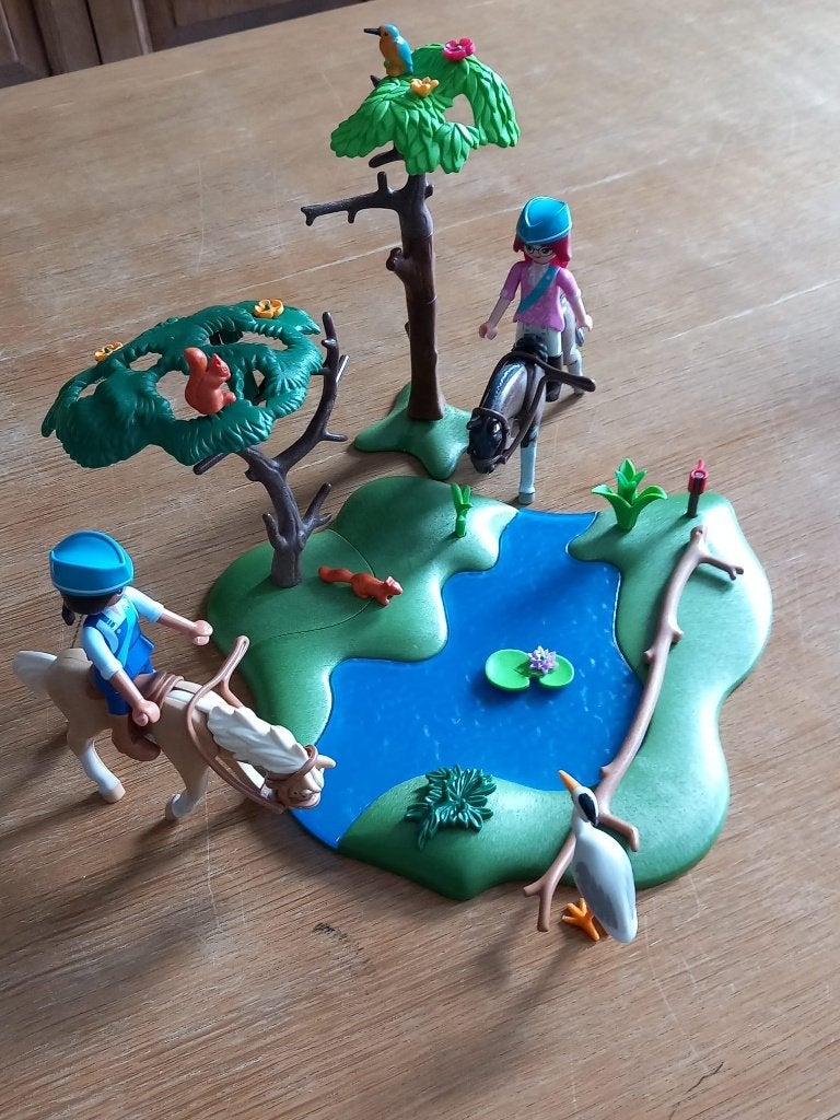 Playmobil natuur- en ruiterset, Ophalen, Zo goed als nieuw, Los Playmobil