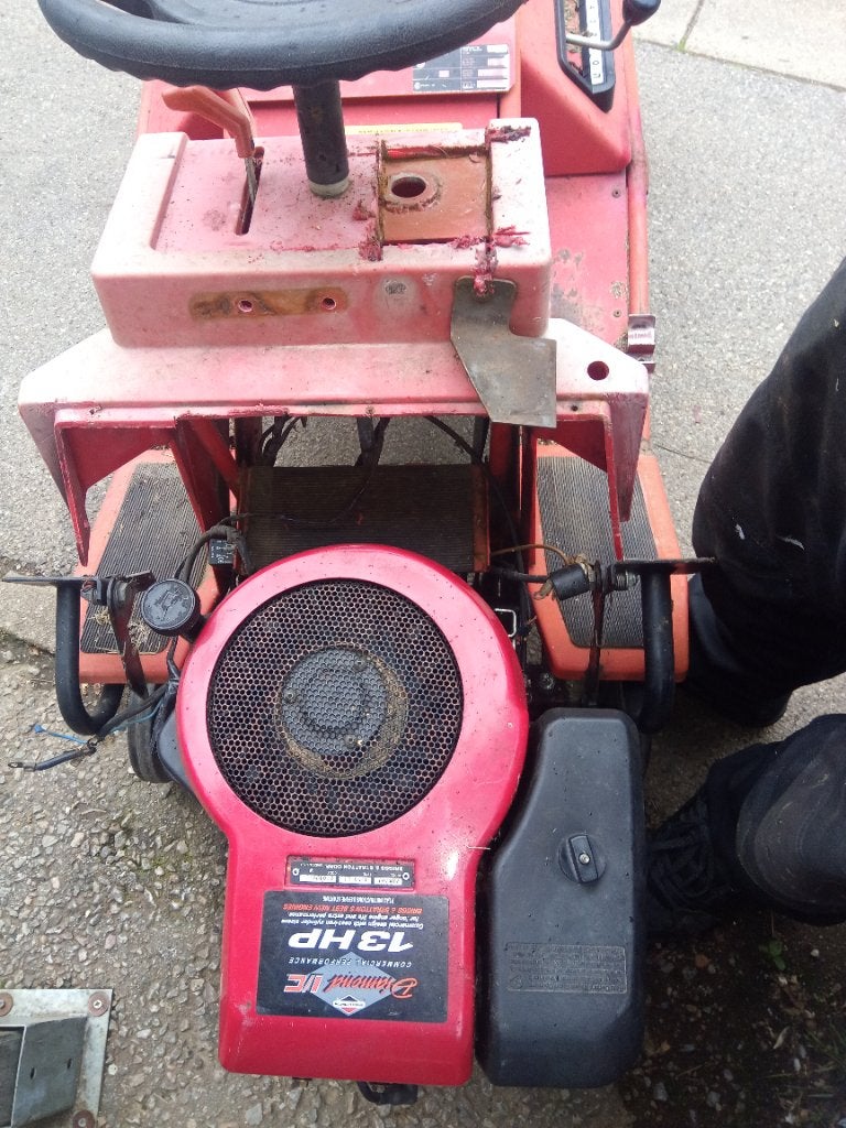 Tracteur tondeuse Gudbrod, Jardin & Terrasse, Enlèvement, Utilisé