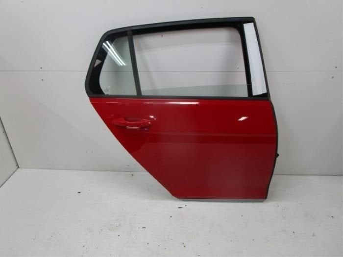 VW Golf 7 Portier Rechts-achter 5DRS LY3D, Auto-onderdelen, Ophalen of Verzenden, Gebruikt, Achter, Deur