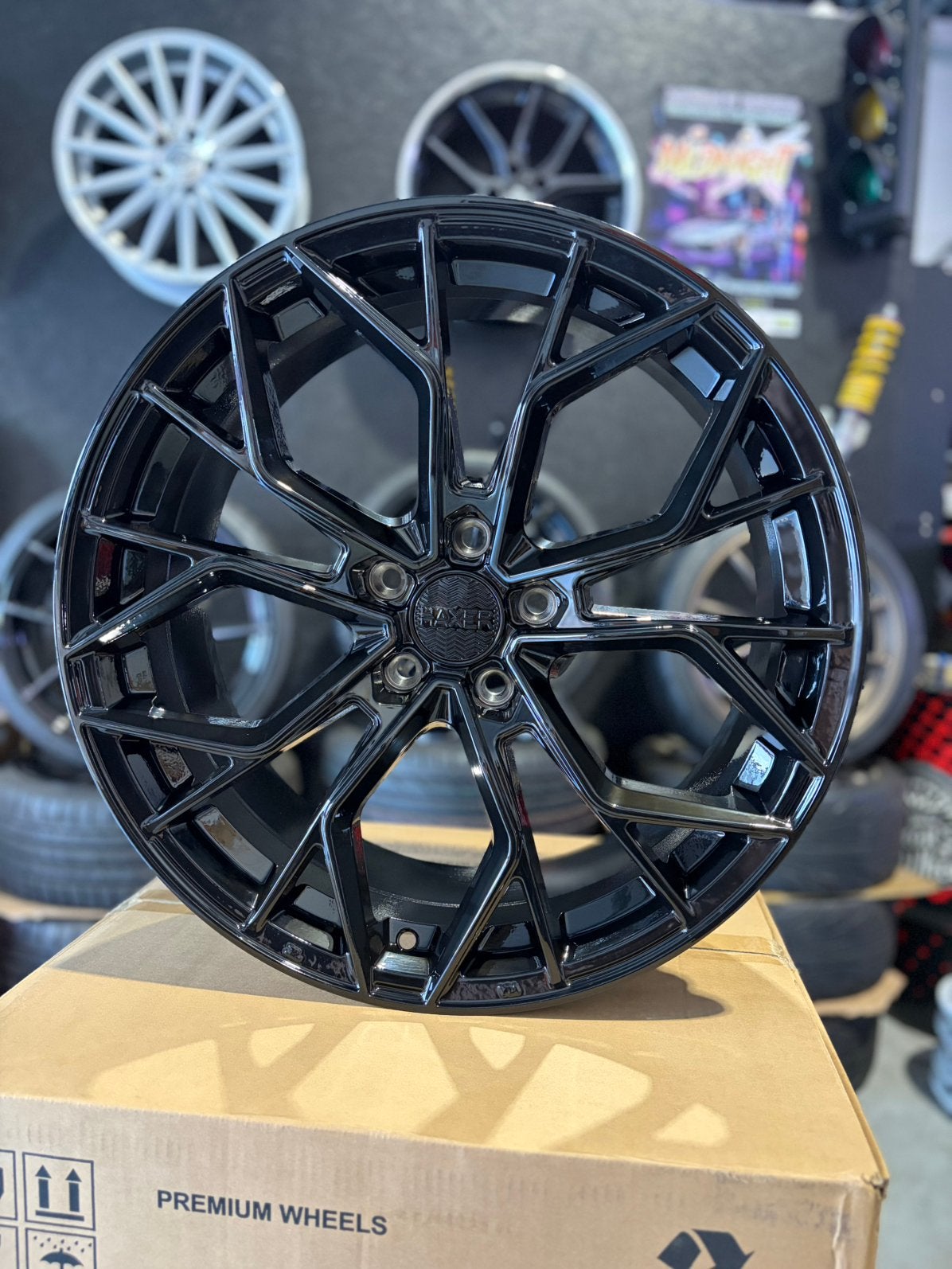 19” haxer hx041, Enlèvement