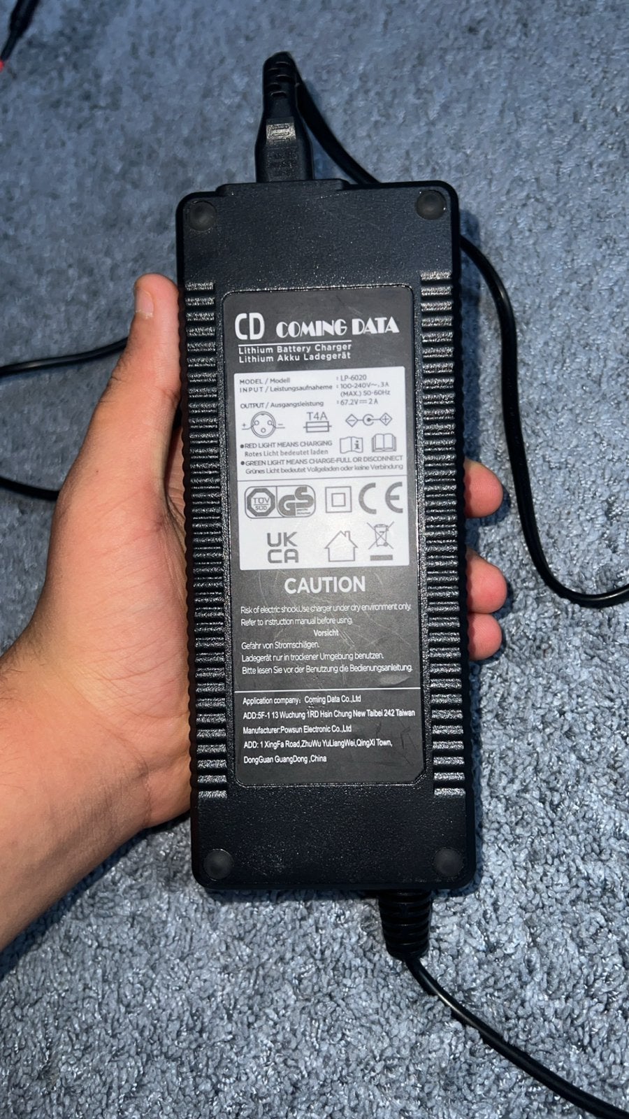 Chargeur joyor s10-sz, Enlèvement, Neuf