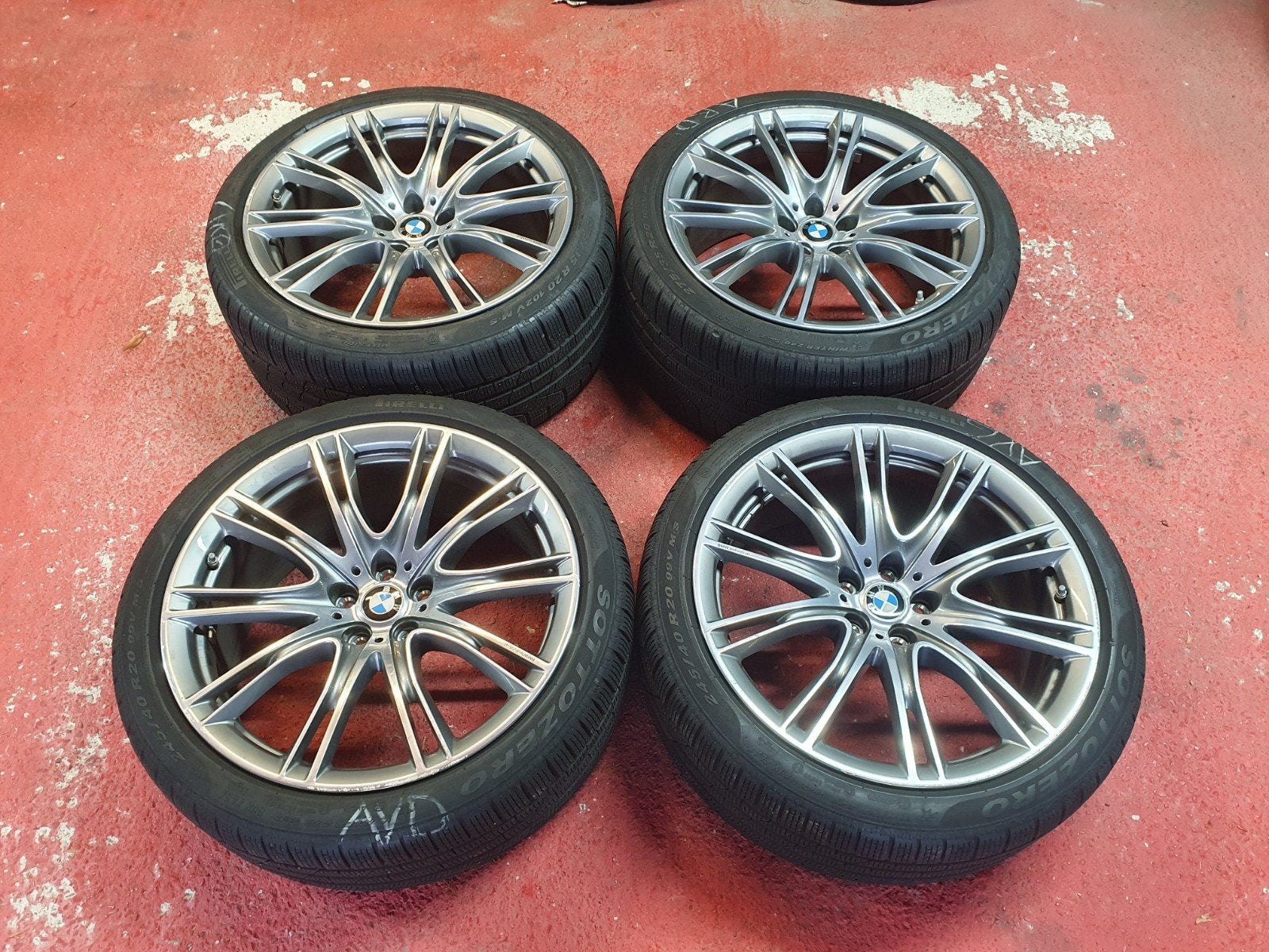Originele BMW 20" velgen met individuele set serie 5 6 7 Gx, Auto-onderdelen, Ophalen, Gebruikt, BMW
