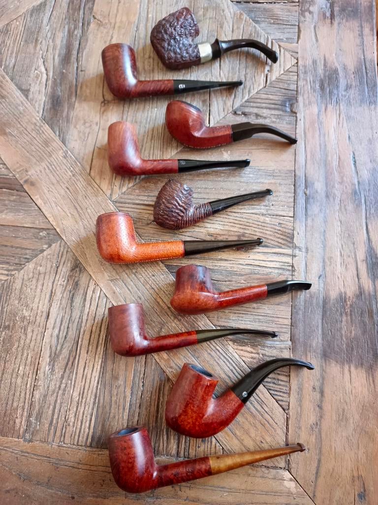 Collection de pipes de qualité.