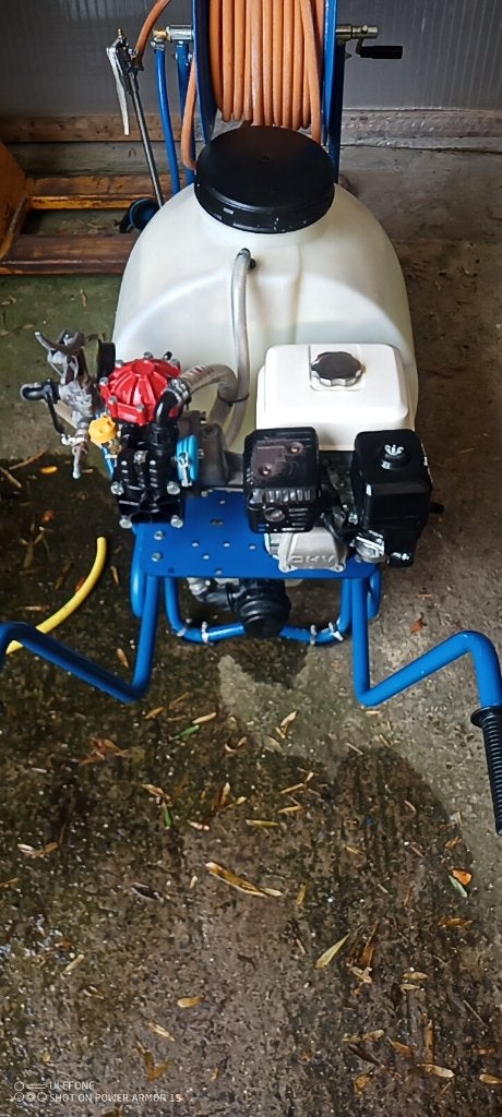 SPROEI-spuitmachine 120L pomp  AR30 HONDA  motor, Ophalen of Verzenden, Zo goed als nieuw