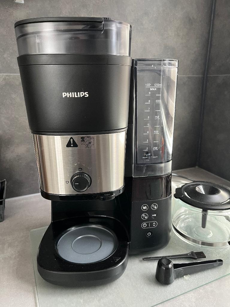 Koffiezet, Réservoir d'eau amovible, Café moulu, Comme neuf, 4 à 10 tasses