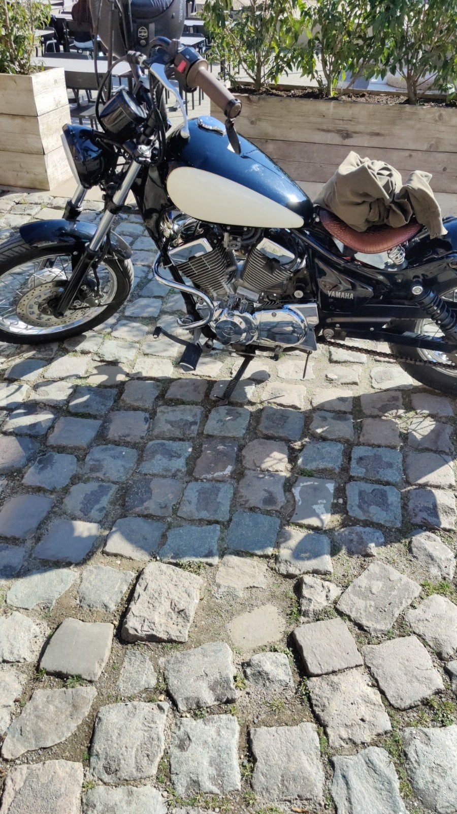 Yamaha virago 125cc bobber, Motoren, 2 cilinders, Sportuitlaat, Occasion, Chopper