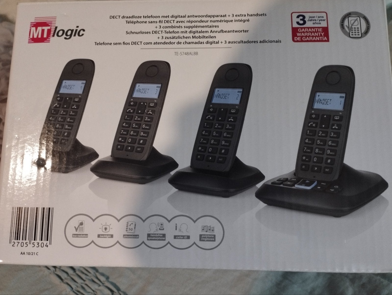 Téléphones sans fil noirs, Telecommunicatie, Vaste telefoons | Handsets en Draadloos, Ophalen