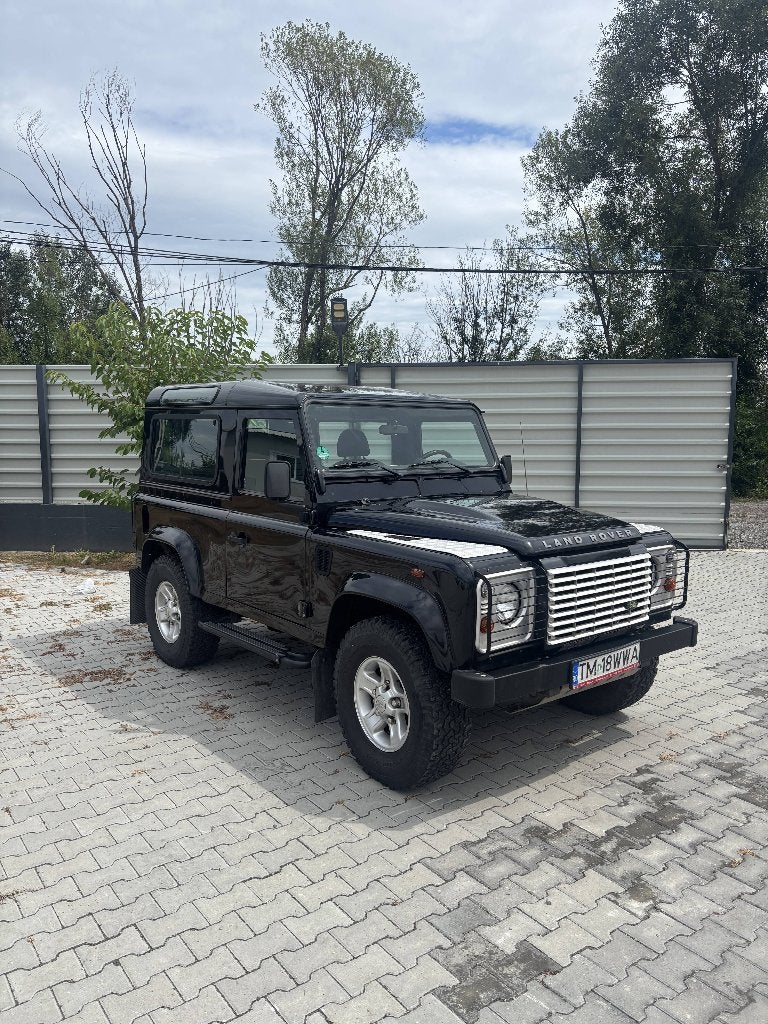 Land Rover Defender 90 TD4 — 2008 — 4 sièges, Autos, Land Rover, Achat, Entreprise, Boîte manuelle, Noir