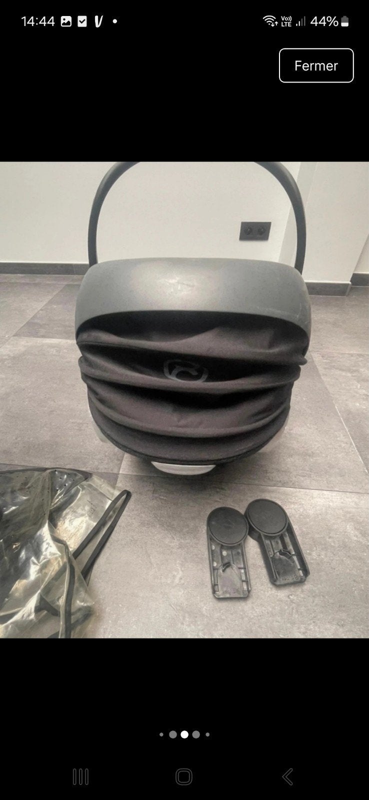 maxi cousi Cybex + habillage de plui, Enfants & Bébés, Enlèvement