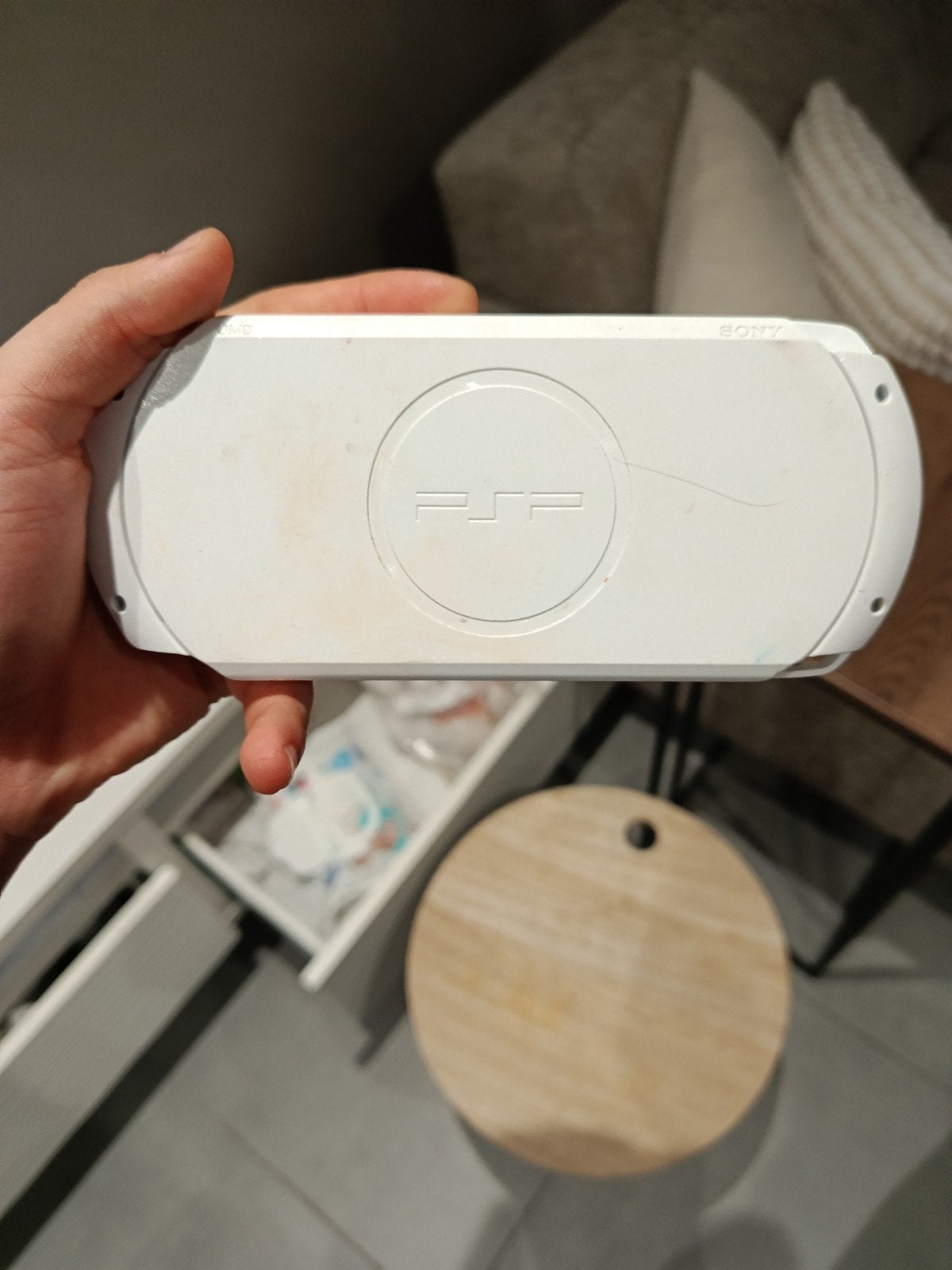 Witte Sony PSP (PlayStation Portable) – Goede staat, Enlèvement, Blanc, PSP