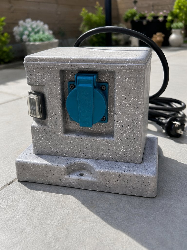 uinstopcontact steenlook – 4 stopcontacten – NIEUW, Tuin en Terras, Ophalen, Nieuw