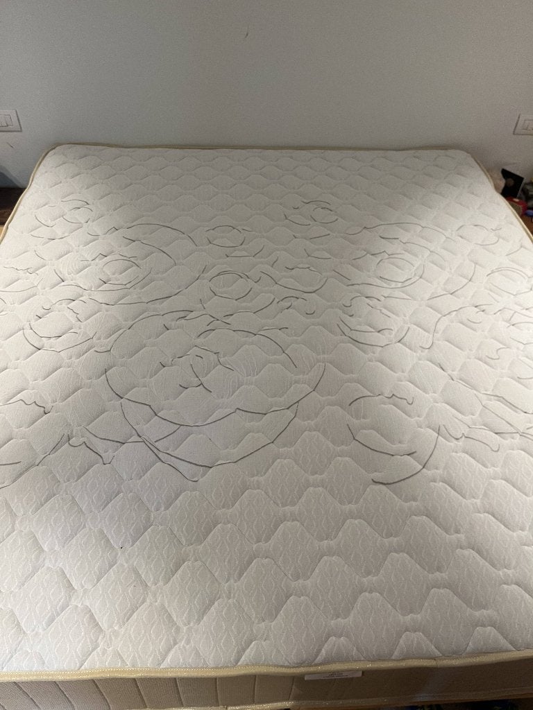 Tweepersoonsmatras 1m80 x 2m van Moonia, Ophalen, Tweepersoons, Zo goed als nieuw, Matras