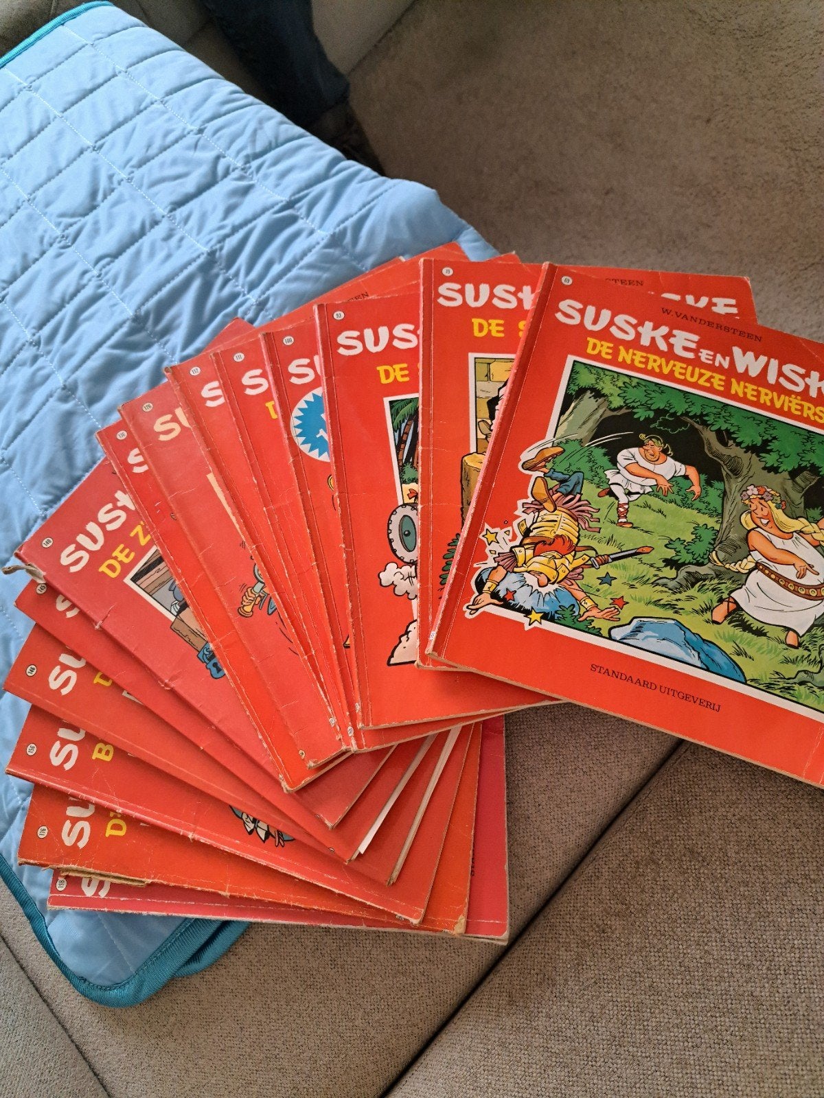 suske en wiske strips, Enlèvement ou Envoi, Utilisé, Willy Vandersteen